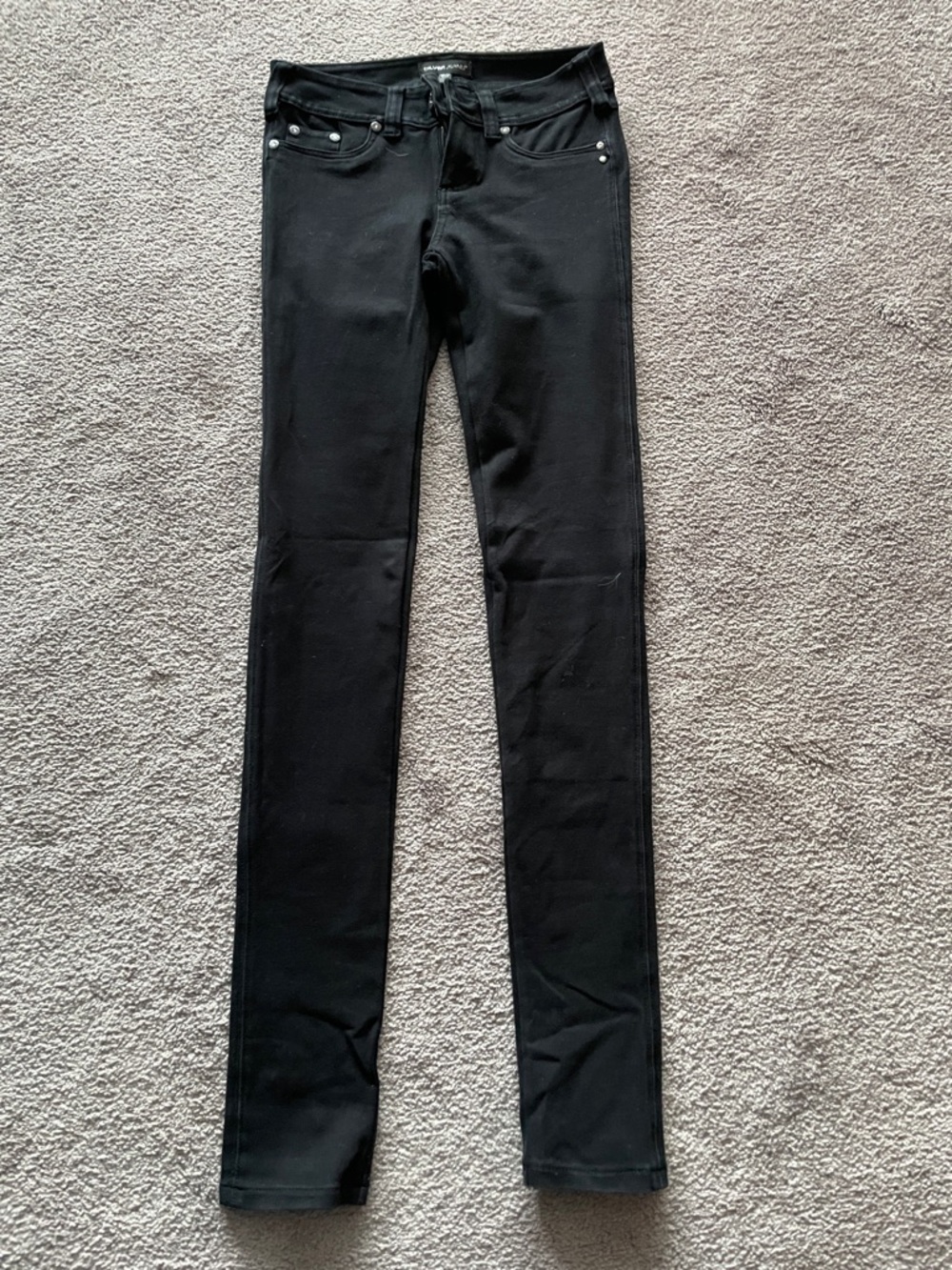 Black Stretch Jean style pants